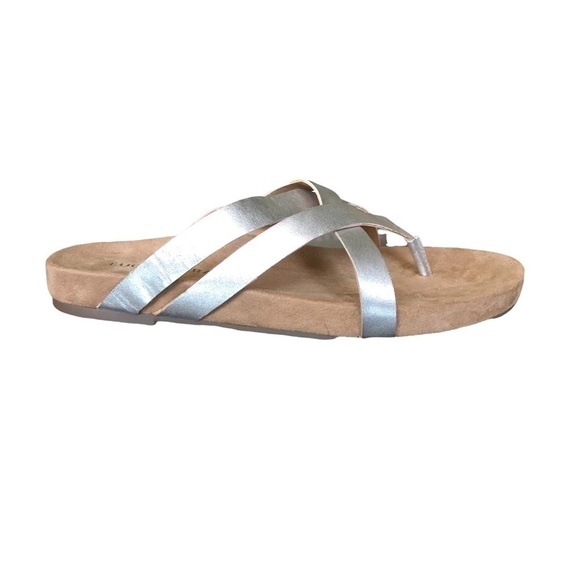 Lucky Brand Fillima Metallic Sandals 6 - Picture 6 of 10